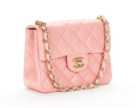 vintage pink chanel bag